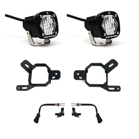 S1 Fog Pocket Light Kit 24-25 Silverado/Sierra 2500/3500 2025 1500 AT4-X Baja Designs