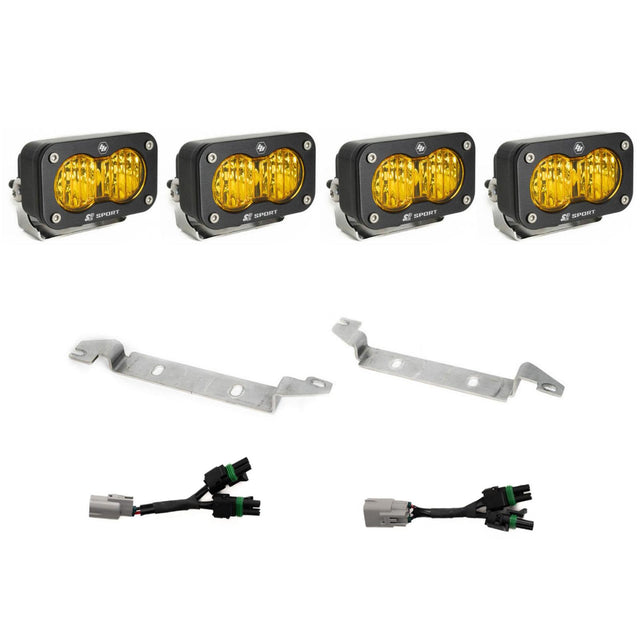 S2 Sport OEM Fog Light Replacement Kit - 2024-2026 Toyota Tacoma Pro/Trailhunter