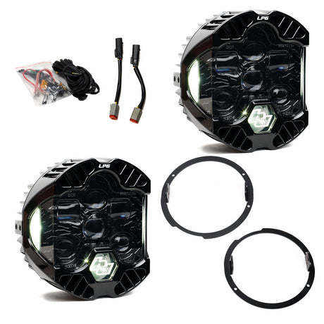Jeep Wrangler JK LED Fog Light Kit (2007-2018) - DOT LP6