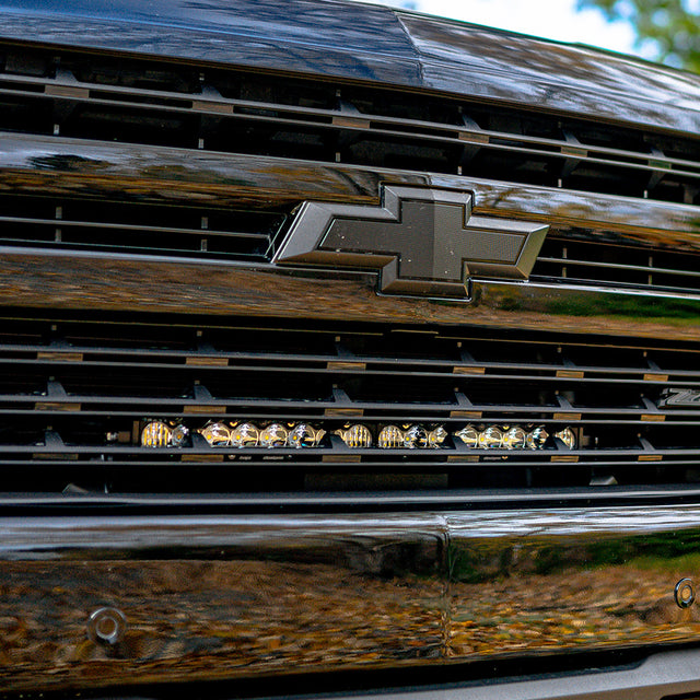 Chevy S8 20 Inch Grille Light Bar Kit - Chevy 2019-21 Silverado 1500