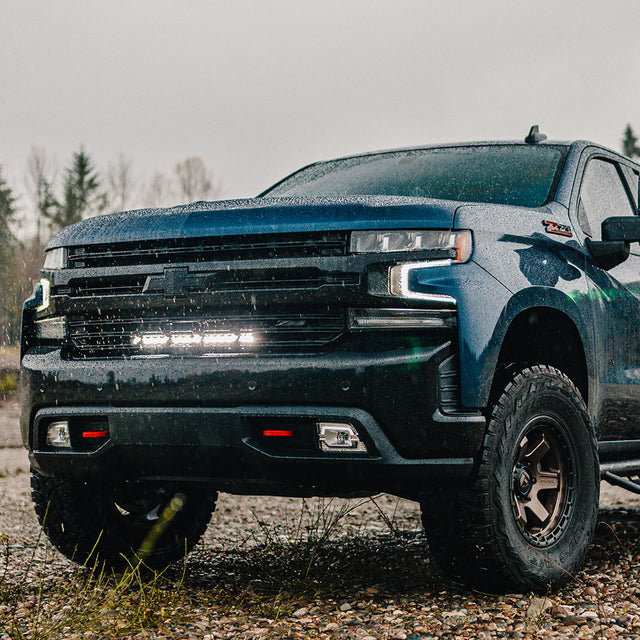 Chevy S8 20 Inch Grille Light Bar Kit - Chevy 2019-21 Silverado 1500