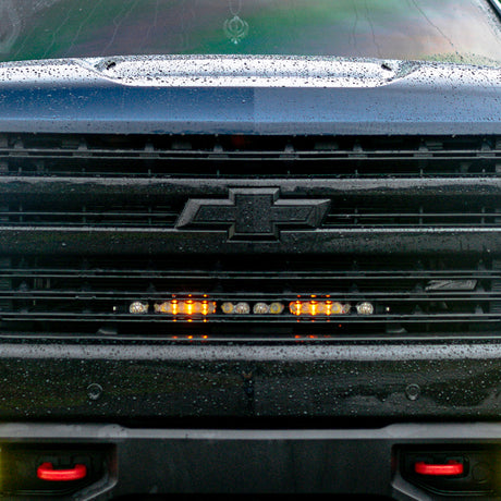 Chevy S8 20 Inch Grille Light Bar Kit - Chevy 2019-21 Silverado 1500