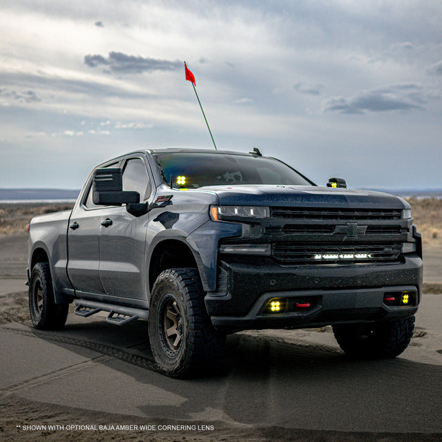 Chevy Squadron Pro A-Pillar Light Kit - Chevrolet 2019-24 Silverado 1500