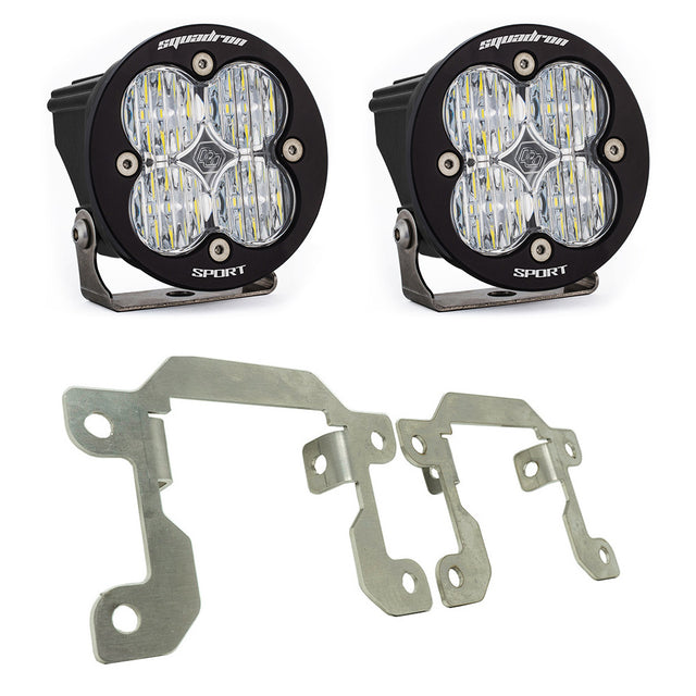 Ford Squadron Sport Fog Pocket Light Kit - Ford 2019-2023 Ranger; 2021-2025 Bronco NOTE: w/ OE Plastic Bumper