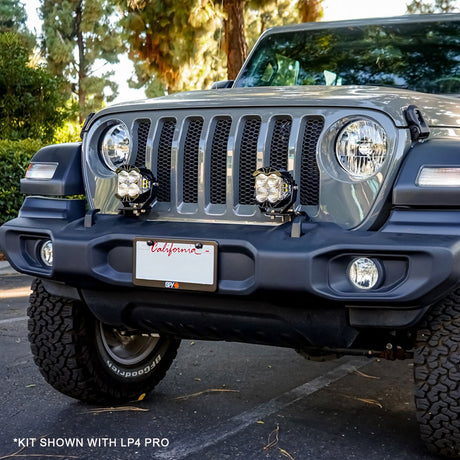 Jeep JL/JT LP6 Pro Bumper Light Kit - Jeep 2020-2026 Gladiator; 2018-2026 Wrangler JL