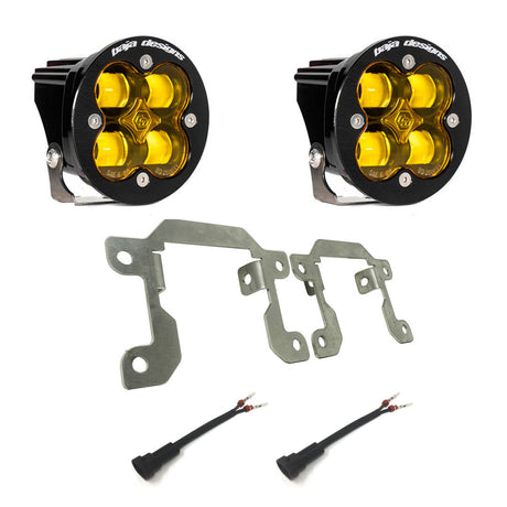 Kit de feux de brouillard Ford Squadron SAE - Ford Ranger 2019-2023 ; Bronco 2021-2025 REMARQUE : avec pare-chocs en plastique d'origine