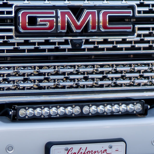 GMC S8 20 Inch Bumper Light Bar Kit - GMC 2020-23 Sierra 2500HD/3500HD