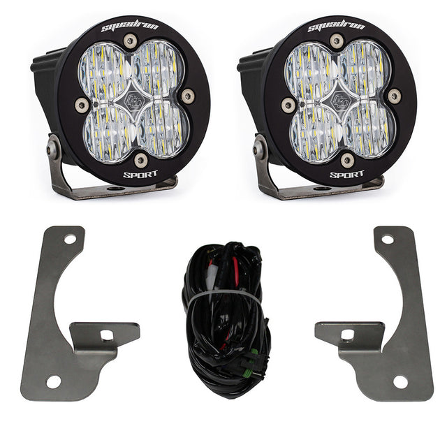 Jeep JK Squadron-R Sport Fog Pocket Light Kit - Jeep 2007-09 Wrangler JK