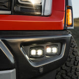 Ford Raptor S2 SAE Dual Fog Pocket Kit - Ford 2021-2026 F-150 Raptor, 2024-2026 F-150 Raptor 37/R