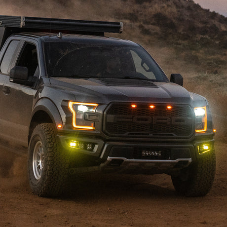 Ford Raptor Squadron/S2 SAE "Pro" Fog Pocket Light Kit - Ford 2017-20 F-150