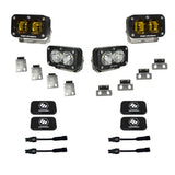 S2 SAE/S2 Pro Fog Pocket Kit - Ford 2021-2026 F-150 Raptor; 2023-2026 Bronco Raptor, 2024-2026 F-150 Raptor 37/R