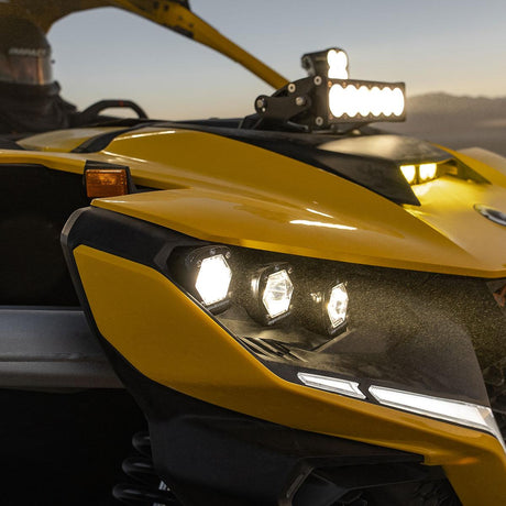 Can-Am Maverick R Triple S1 Headlight Kit - Can-Am Maverick R 2024-2026