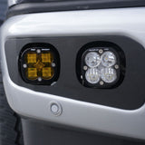 Ford Squadron SAE/Squadron Pro Dual Fog Pocket Light Kit - Ford 2023-2026 F-250/350 Super Duty
