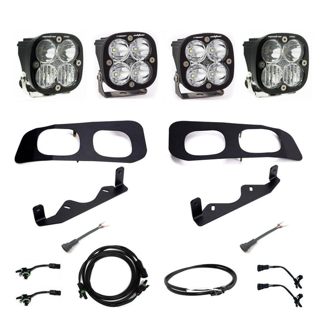Ford Squadron Racer/Squadron Pro "Unlimited" Dual Fog Pocket Light Kit - Ford 2023-2026 F-250/350 Super Duty
