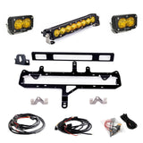 Toyota S8 10" Light Bar / S2 Pro TRD Pro Grille Conversion Light Kit - 2024-2026 Toyota Tacoma