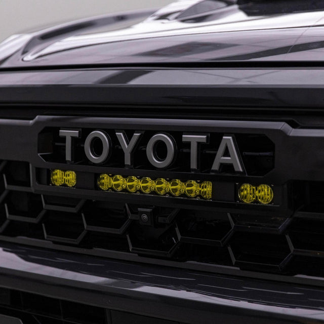 Toyota S8 10" Light Bar / S2 Pro TRD Pro Grille Conversion Light Kit - 2024-2026 Toyota Tacoma