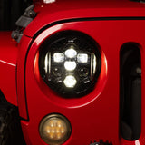 Kit de phares LED DOT LP6 - Jeep Wrangler JK 2007-2018