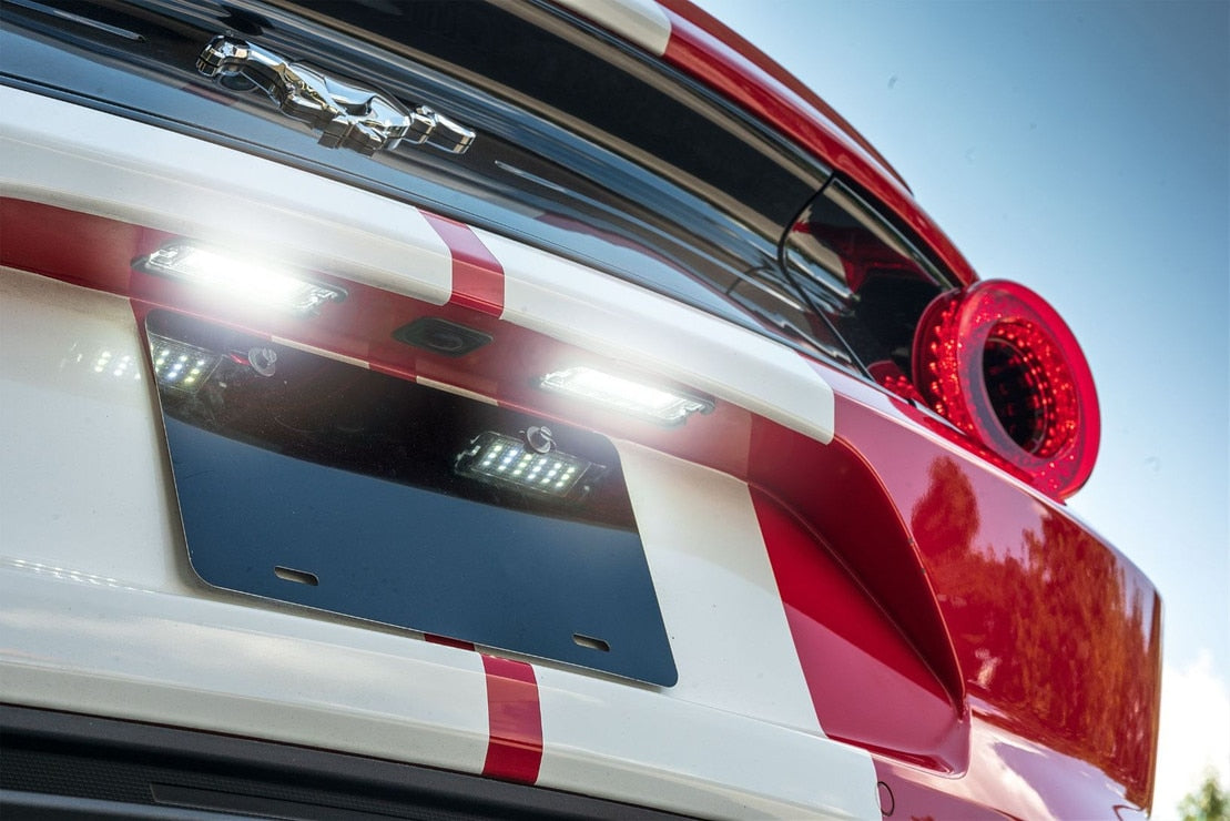 Ford Mustang (15-20) : Feux de Plaque Xb Led