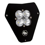 KTM Squadron Pro (A/C) Headlight Kit - KTM 2008-09 200 XC; 2008-12 200 XC-W/250 SX/250 XC; 2008-10 250 XC-F/250 XCF-W; 2008-12 250 XC-W/300 XC/300 XC-W; 2009-11 400 XC-W; 2008-11 450 EXC-R; 2008-12 450 XC-F/450 XC-W; 2008-11 530 EXC-R/530 XC-W