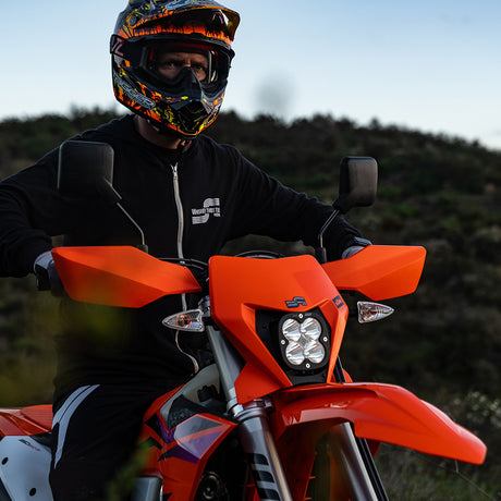 KTM XL80 (D/C) Headlight Kit /w Hi-Low Harness - KTM 2024-2026 350 EXC-F;500 EXC-F; 450 XCF-W; 350 XW-F; 500 XW-F