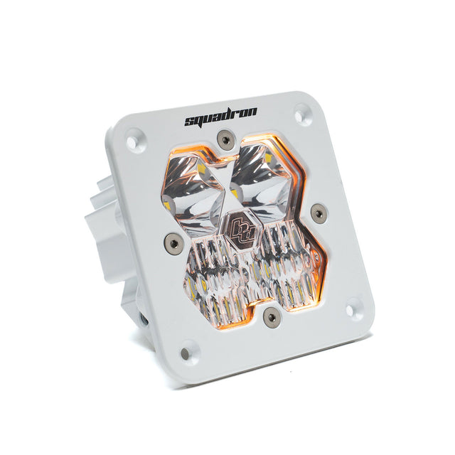 Squadron 2.0 Sport White Flush Mount LED Auxiliary Light Pod - Universel