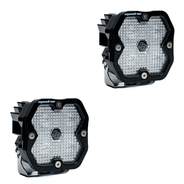 Squadron 2.0 Sport Black LED Auxiliary Light Pod Pair - Universal