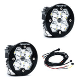 Squadron-R 2.0 Sport Black LED Auxiliary Light Pod Pair - Universal