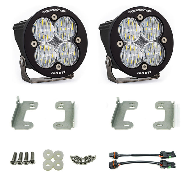 Jeep JK Squadron-R Sport Fog Pocket Light Kit - Jeep 2010-18 Wrangler JK