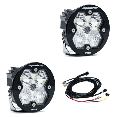 Squadron-R 2.0 Pro Black LED Auxiliary Light Pod Pair - Universal
