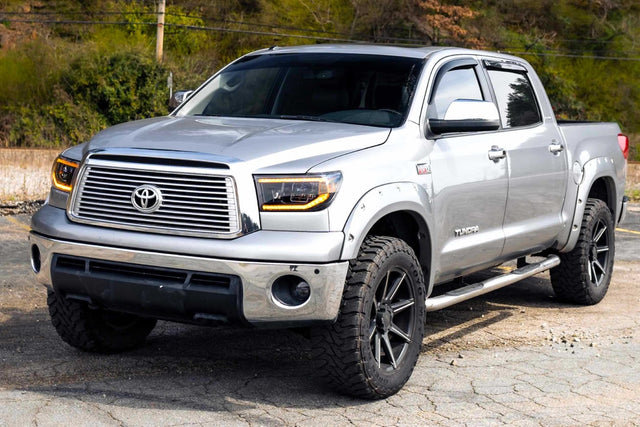 Phares à LED XB pour Toyota Tundra (07-13) (feux de jour ambrés)