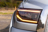 Phares à LED XB pour Toyota Tundra (07-13) (feux de jour ambrés)