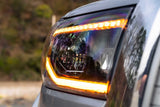 Phares à LED XB pour Toyota Tundra (07-13) (feux de jour ambrés)