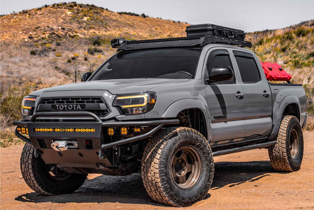 Toyota Tacoma (12-15) XB Hybrid Led Headlights (Amber Drl)