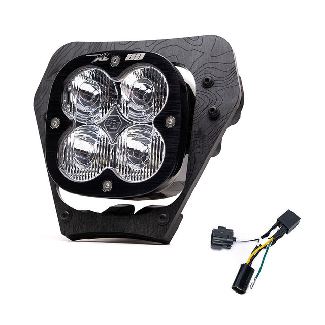 KTM XL80 (D/C) Headlight Kit /w Hi-Low Harness - KTM 2024-2026 350 EXC-F;500 EXC-F; 450 XCF-W; 350 XW-F; 500 XW-F