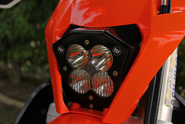 KTM XL80 (D/C) Headlight Kit w/ '17-19 Shell - KTM 2017-19 250 EXC-F; 2019 250 XC-W TPI/300 XC-W TPI; 2017-19 350 EXC-F; 2019 450 EXC-F; 2017-19 500 EXC-F