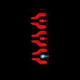 87-96 Ford F-Series/Bronco LUXX-Series LED Tail Lights Alpha-Black