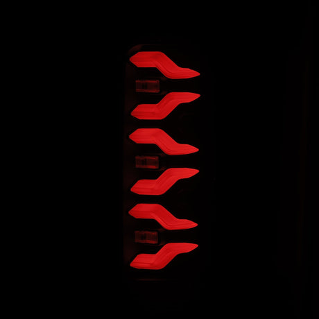 87-96 Ford F-Series/Bronco LUXX-Series LED Tail Lights Black