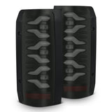 87-96 Ford F-Series/Bronco LUXX-Series LED Tail Lights Black
