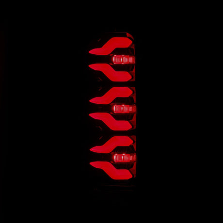 87-96 Ford F-Series/Bronco LUXX-Series LED Tail Lights Black Red