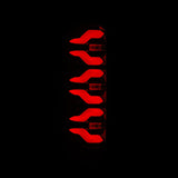 87-96 Ford F-Series/Bronco LUXX-Series LED Tail Lights Black Red