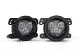 4Banger Led Fog Lights: Dodge 3In (Round)