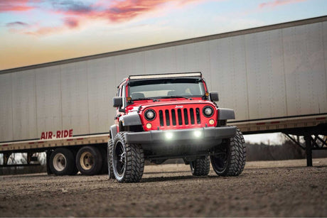 4Banger Led Fog Lights: Jeep Wrangler Jk