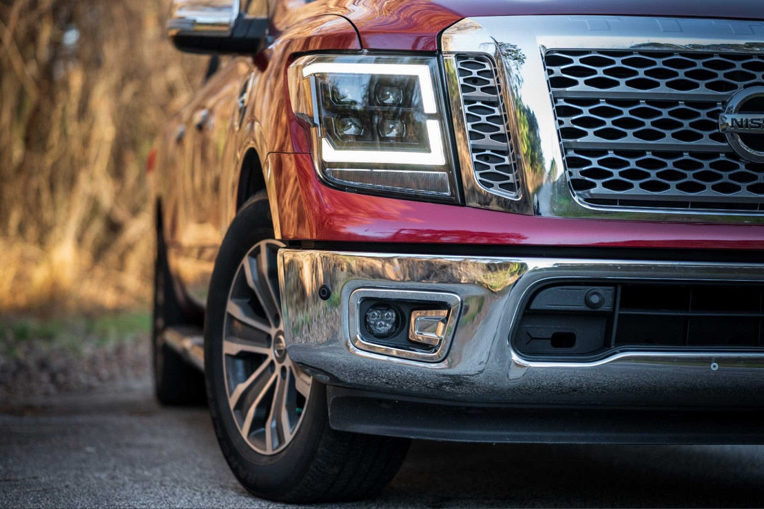 4Banger Led Fog Lights: Nissan Titan (2016+)