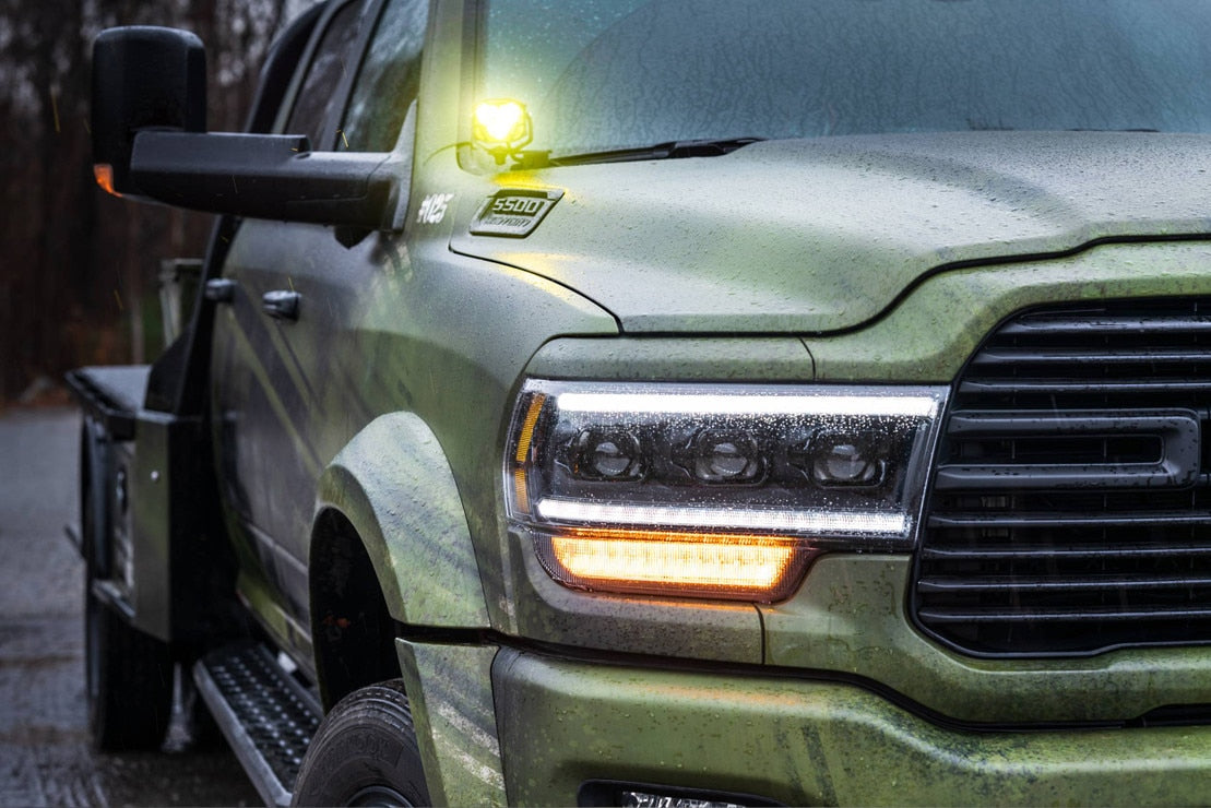 4Banger Led Ditch Light System: Ram HD (2019+)
