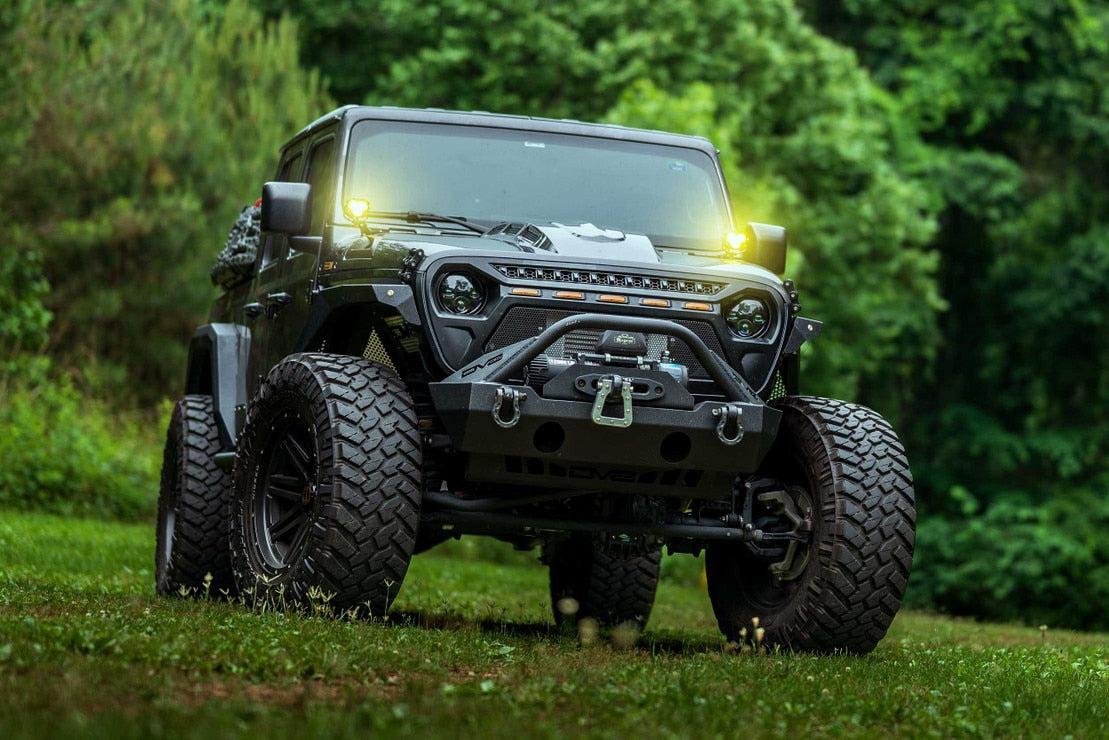 4Banger Led Ditch Light System: Wrangler JL (2018+)