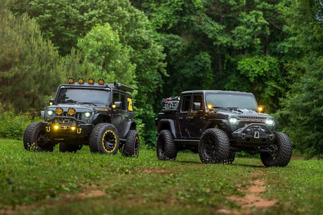 4Banger Led Ditch Light System: Wrangler JL (2018+)