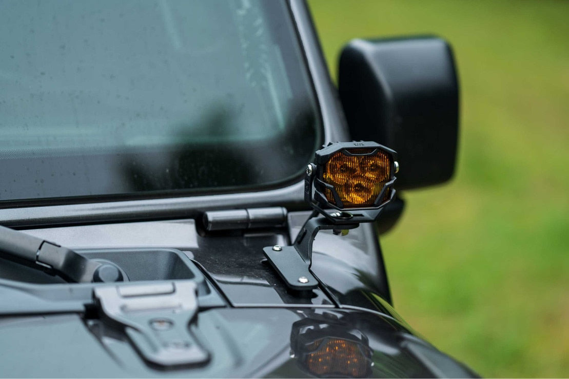 4Banger Led Ditch Light System: Wrangler JL (2018+)