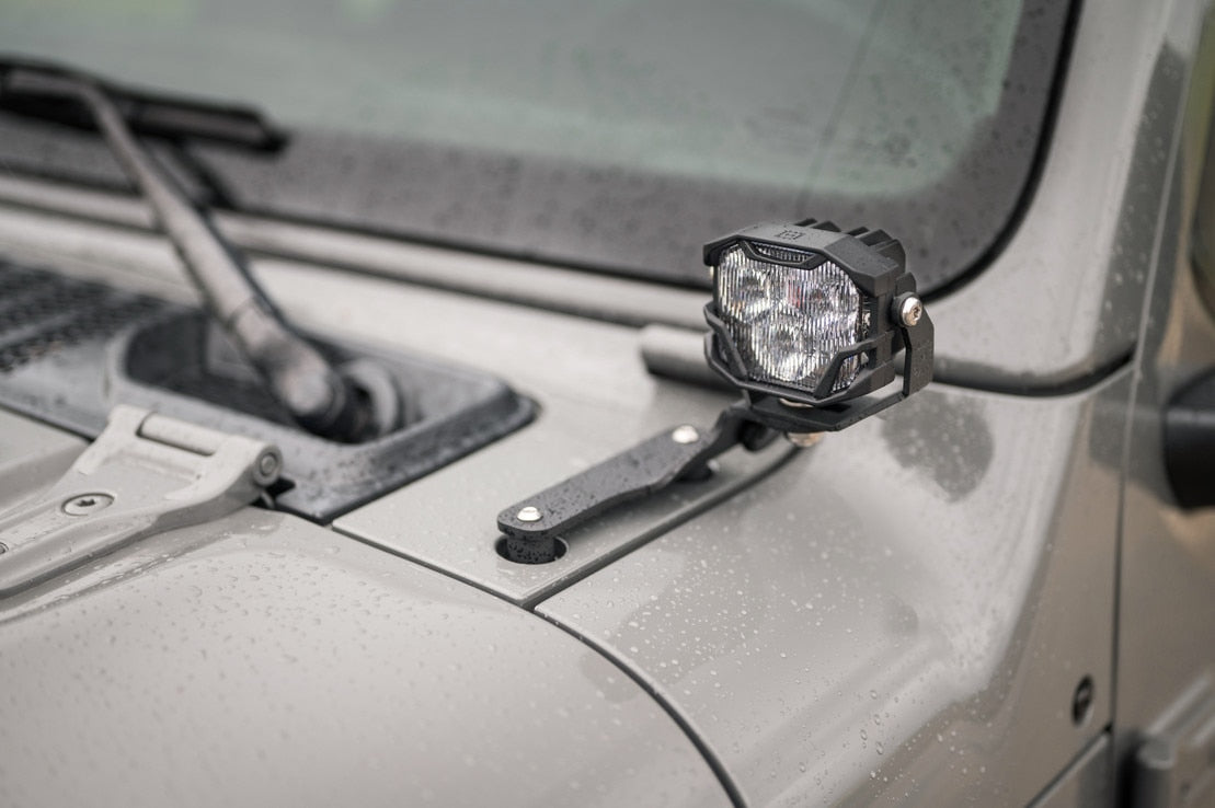 4Banger Led Ditch Light System: Wrangler JL (2018+)