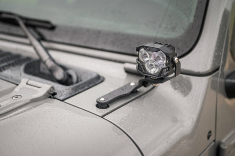 4Banger Led Ditch Light System: Wrangler JL (2018+)