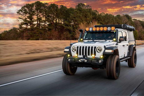 4Banger Led Ditch Light System: Gladiator JT (2020+)